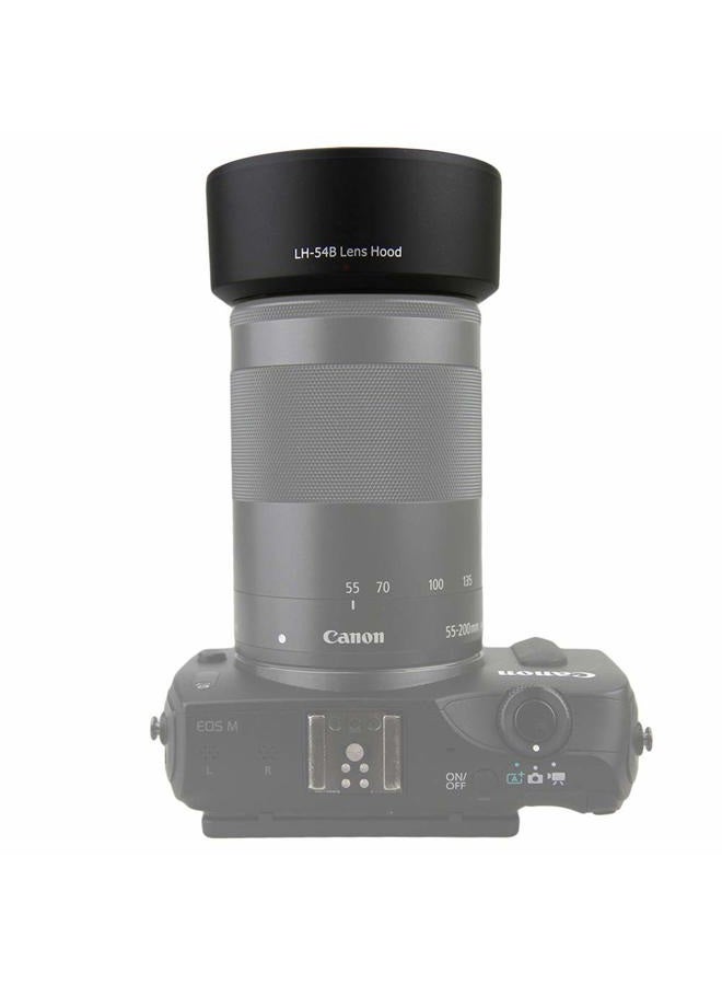 Fotasy JJC LH-54B Dedicated Bayonet Lense Hood, Compatible with Canon EF-M 55-200mm f/4.5-6.3 IS STM Lens, 55 200mm STM Lens Hood, Cannon 55 200mm Hood, replacement of ET-54B Lens Hood - Image 5